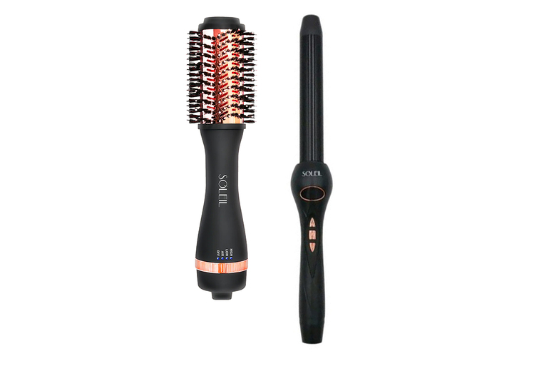 Choose from Soleil Blowout Brushes, Straighteners & Curling Wands | Wowcher