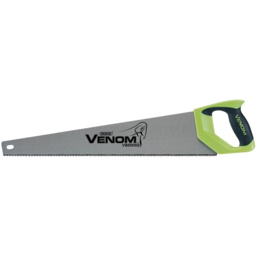Draper First Fix Venom Double Ground Handsaw 22" / 550mm 8tpi